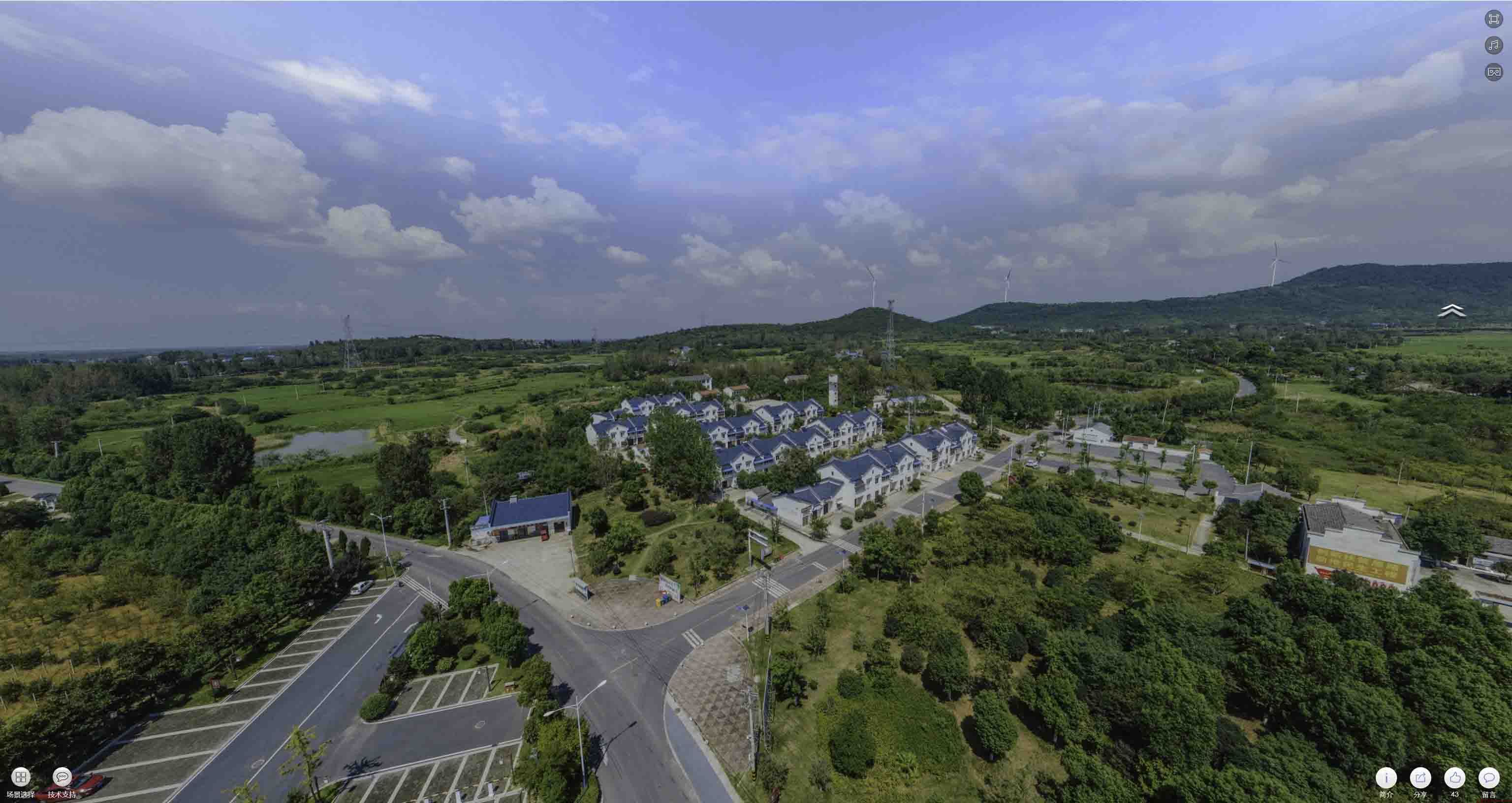 黎安镇360全景拍摄：记录生活每一刻的完整视角——在手绘地图中的创意应用
